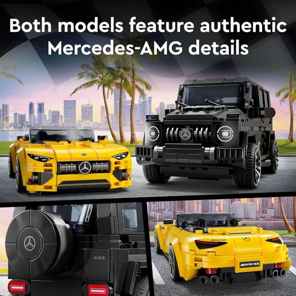 LEGO Speed Champions Mercedes-AMG F1 Toy Car Set for Kids