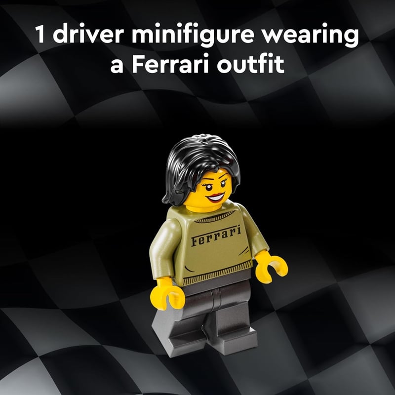 LEGO Speed Champions Ferrari F40 Model Set with Minifigure