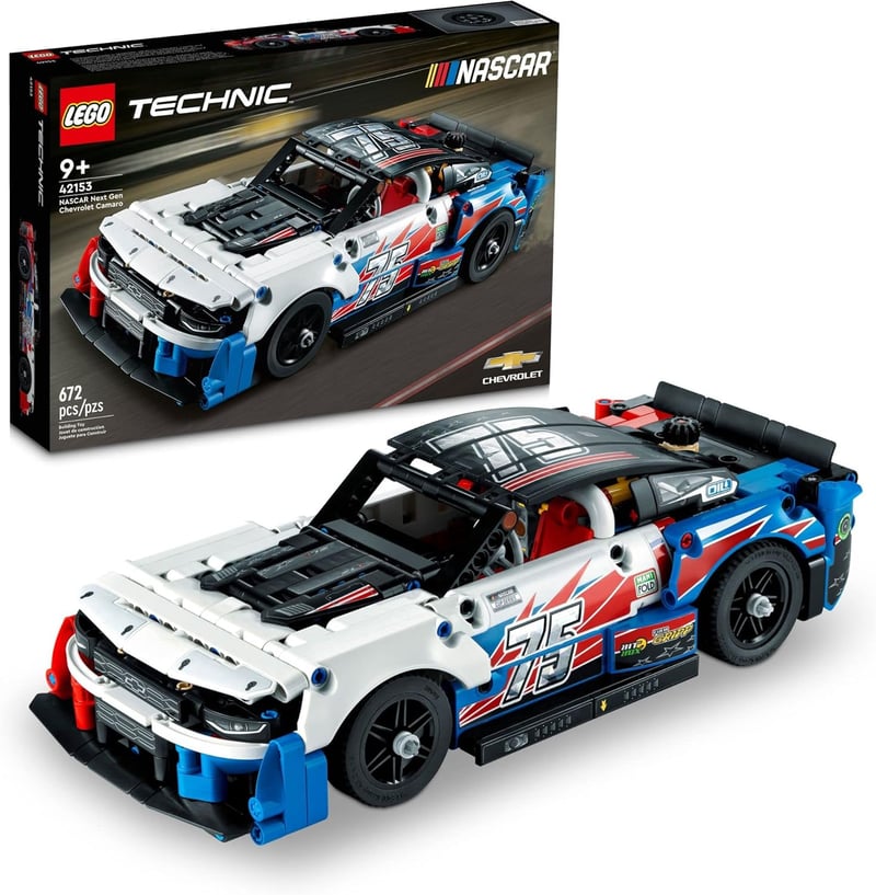LEGO Technic NASCAR Chevrolet Camaro ZL1 Building Set for Ages 9+