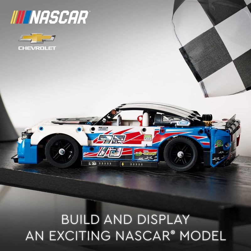 LEGO Technic NASCAR Chevrolet Camaro ZL1 Building Set for Ages 9+
