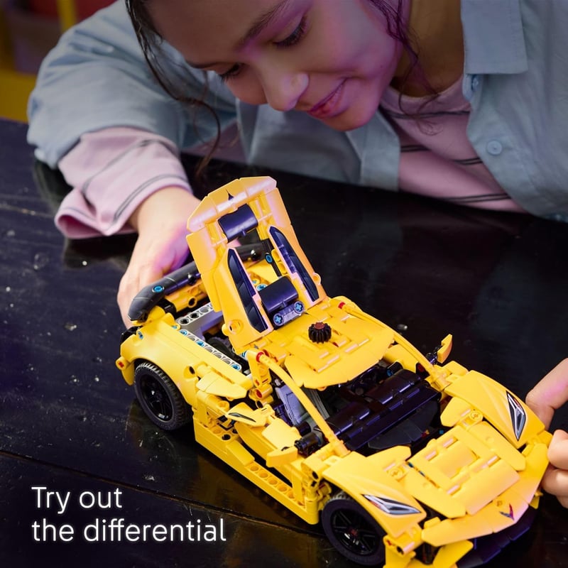 LEGO Technic Chevrolet Corvette Stingray Model Car Set for Kids