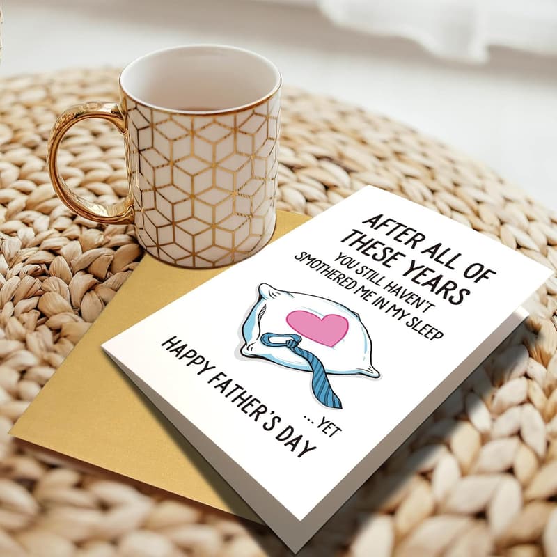 Hilarious Father's Day Card for Husband - 