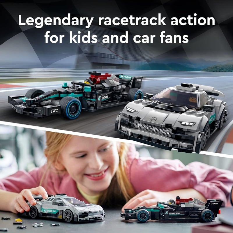LEGO Speed Champions Mercedes-AMG F1 Toy Car Set, 76909