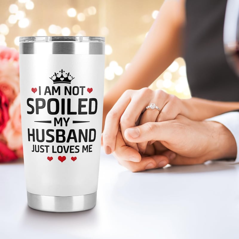 20 oz Tumbler Cup for Wife - Anniversary & Birthday Gift