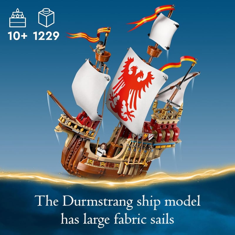 Harry Potter Triwizard Tournament LEGO Set with Carriage & Ship