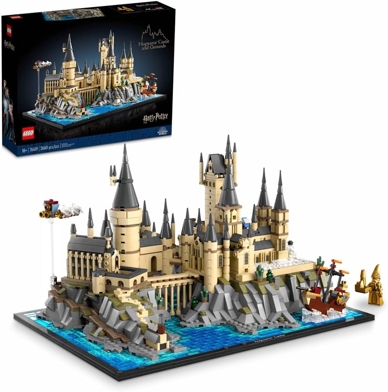 LEGO Harry Potter Hogwarts Castle Building Set for Adults