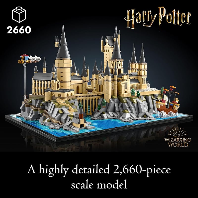 LEGO Harry Potter Hogwarts Castle Building Set for Adults