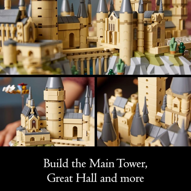 LEGO Harry Potter Hogwarts Castle Building Set for Adults