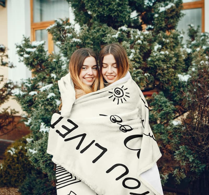 Friendship Birthday Gift Blanket - Soft 50