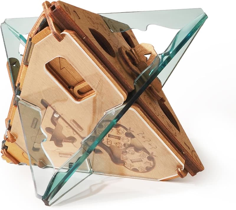 3D Wooden Anti-Gravity Puzzle Box for Adults