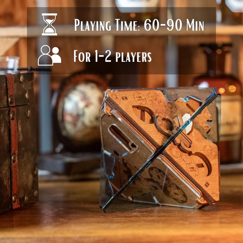 3D Wooden Anti-Gravity Puzzle Box for Adults
