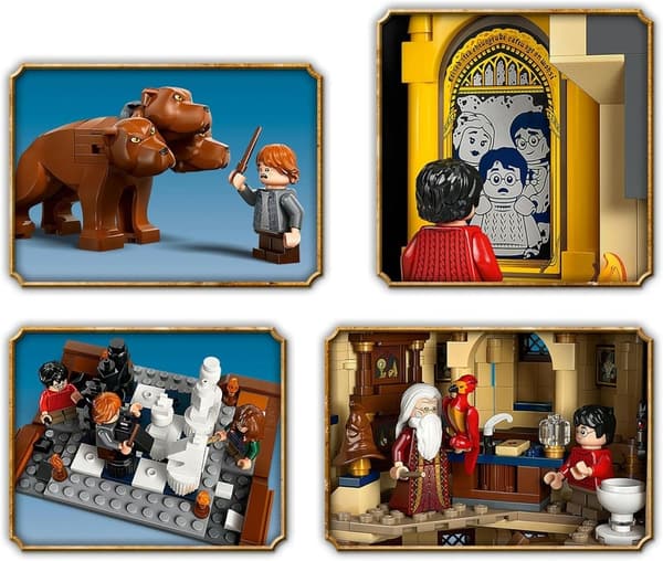 LEGO Harry Potter Hogwarts Castle Main Tower Building Set