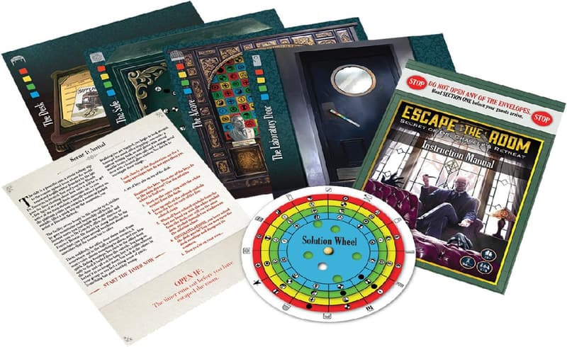 Escape Room Experience: Secret of Dr. Gravely's Retreat for Ages 13+