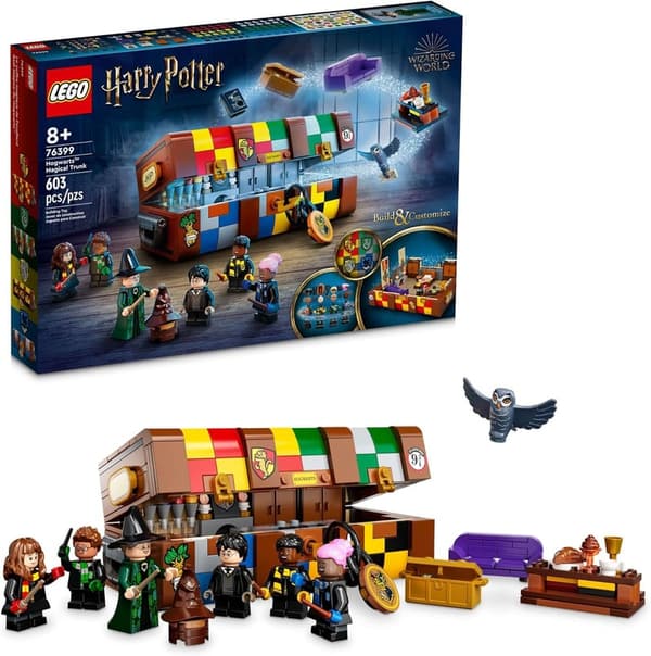 LEGO Harry Potter Hogwarts Magical Trunk Building Set for Kids