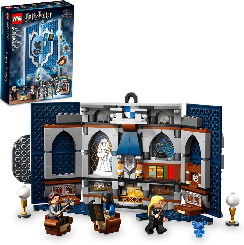 LEGO Harry Potter Ravenclaw House Banner Kit with Minifigure