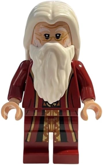 LEGO Harry Potter Albus Dumbledore Minifigure with Wand