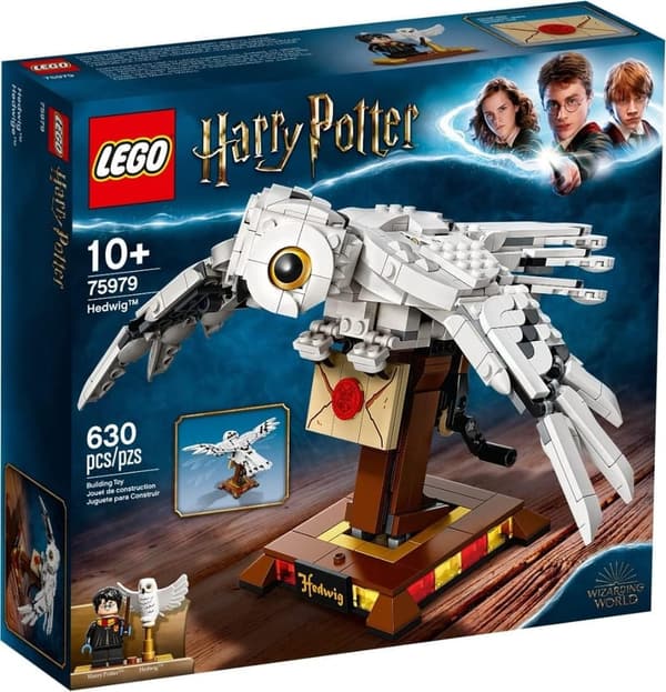 LEGO Harry Potter Hedwig Owl Building Toy & Display Model