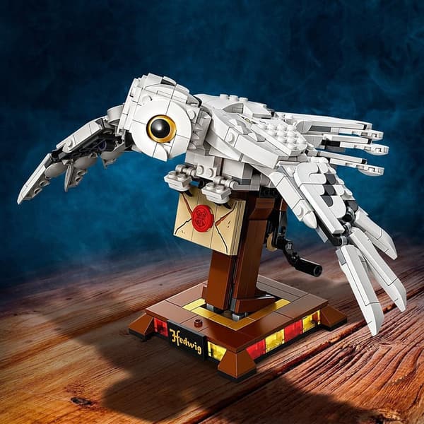LEGO Harry Potter Hedwig Owl Building Toy & Display Model