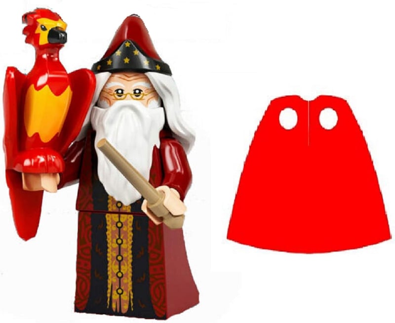 LEGO Harry Potter Series 2 Dumbledore Figure with Extra Cape