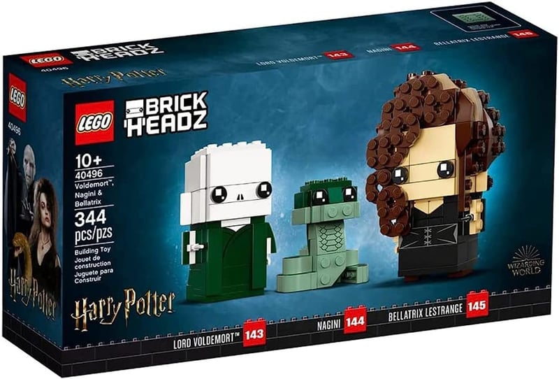 Harry Potter LEGO BrickHeadz: Voldemort, Nagini & Bellatrix
