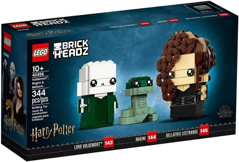 Harry Potter LEGO BrickHeadz: Voldemort, Nagini & Bellatrix
