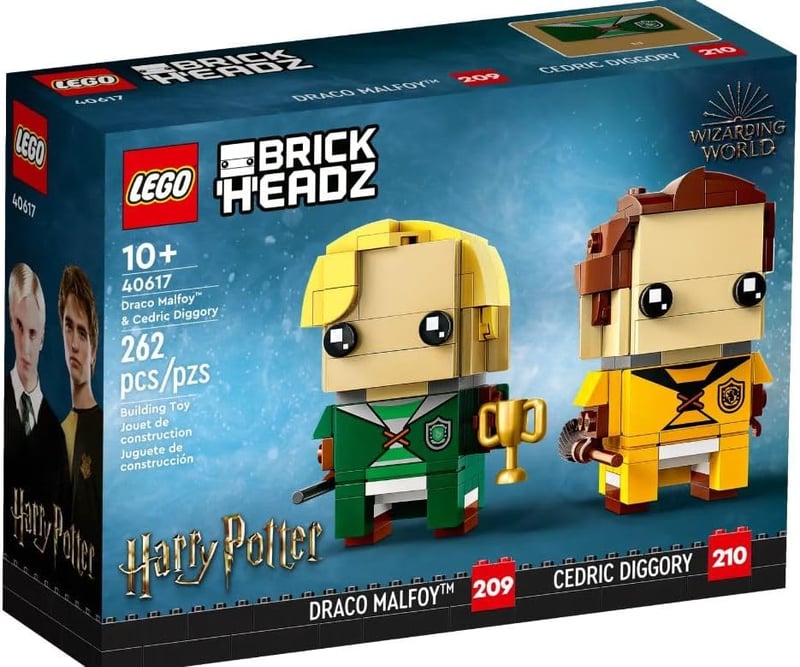 LEGO Brickheadz: Draco Malfoy™ & Cedric Diggory Set