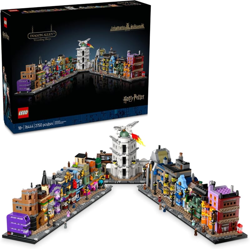 LEGO Harry Potter Diagon Alley Kit with 12 Microfigures