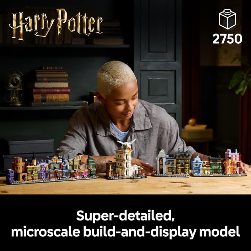 LEGO Harry Potter Diagon Alley Kit with 12 Microfigures