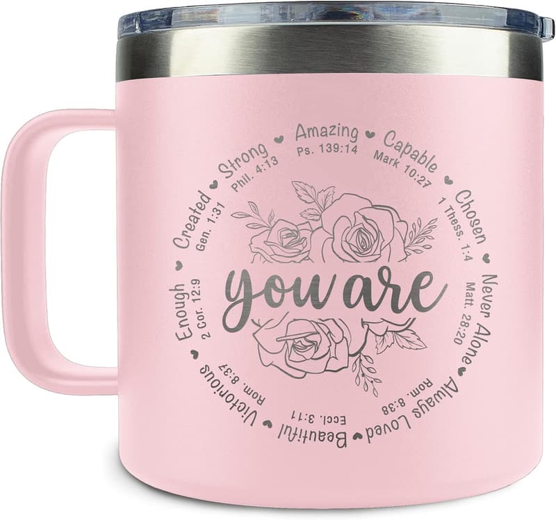 Inspirational Christian Mug for Women - Birthday & Christmas Gift
