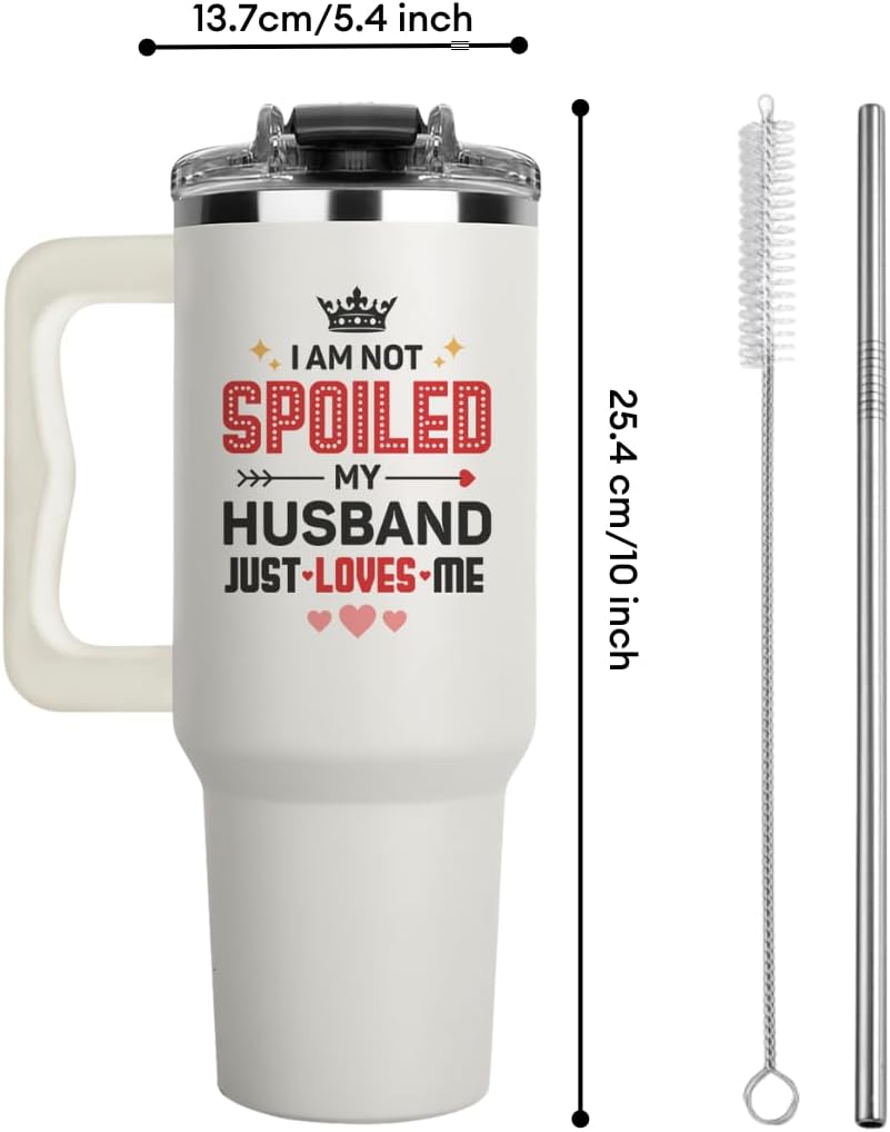 Wife's 40 oz Coffee Mug - Perfect for Mother's Day or Anniversary