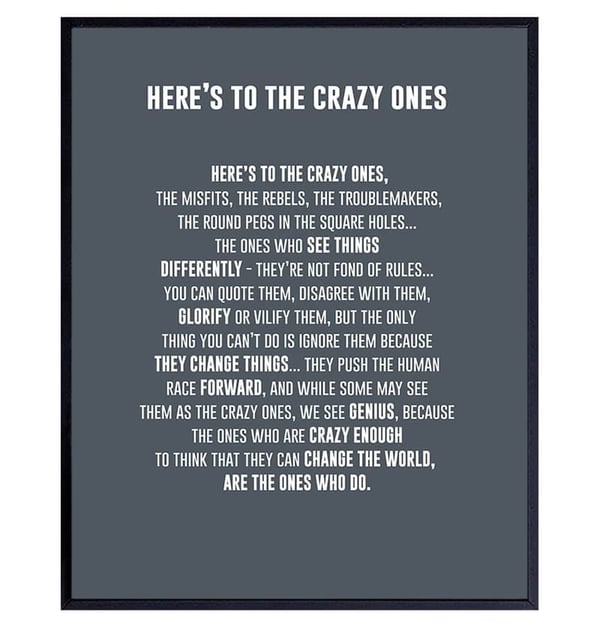 Motivational Quote Art Print - 8x10 Decor for Entrepreneurs
