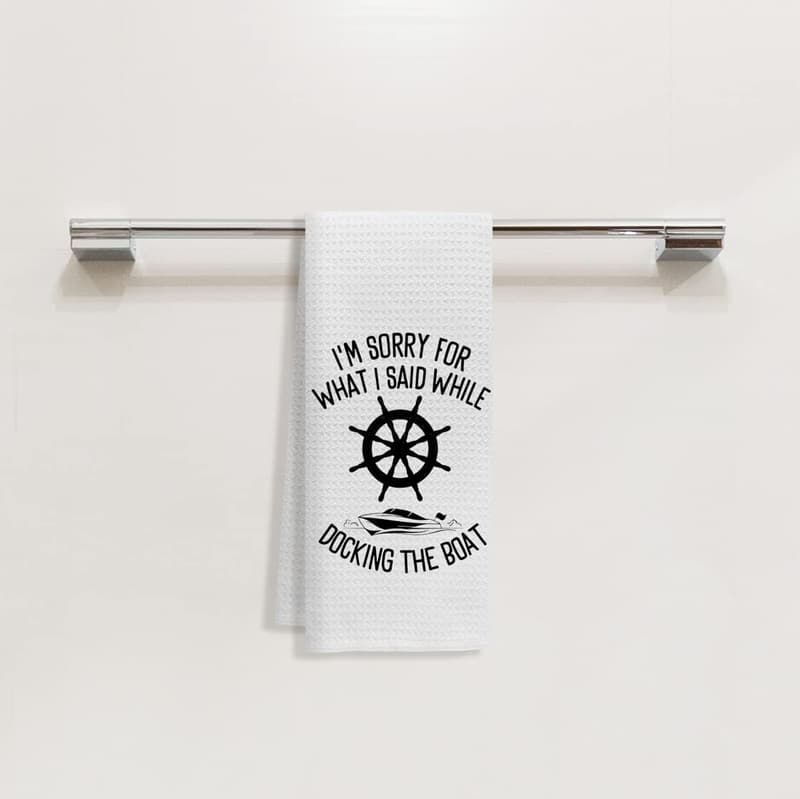 Nautical Hand Towels for Boat Owners - 