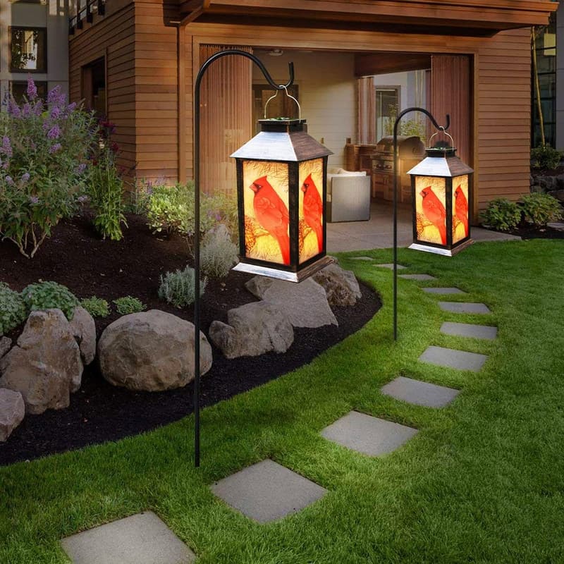 Waterproof LED Solar Lanterns for Outdoor Garden - Gift for Women