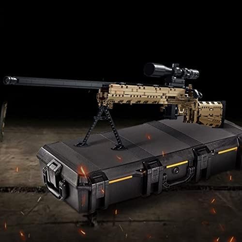 Large Sniper Gun Building Blocks Set - 1380 PCS for Military Fans