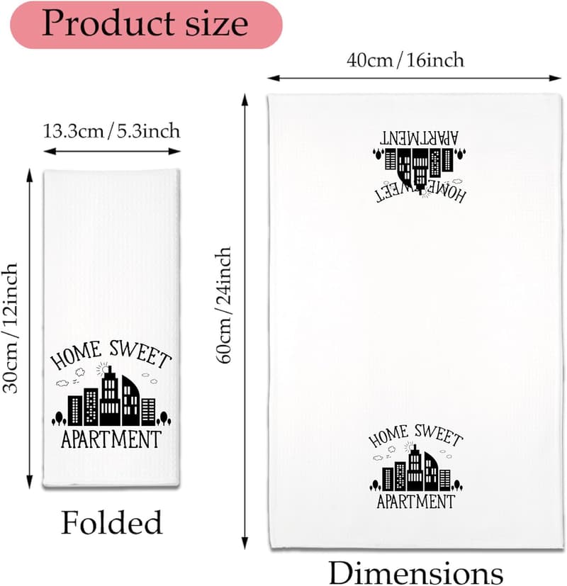 Funny Microfiber Kitchen Towels - Perfect Housewarming Gift