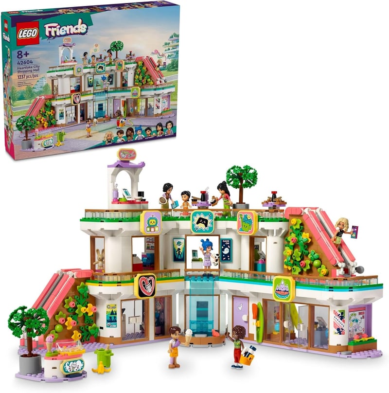 LEGO Friends Heartlake City Shopping Mall Building Kit for Kids