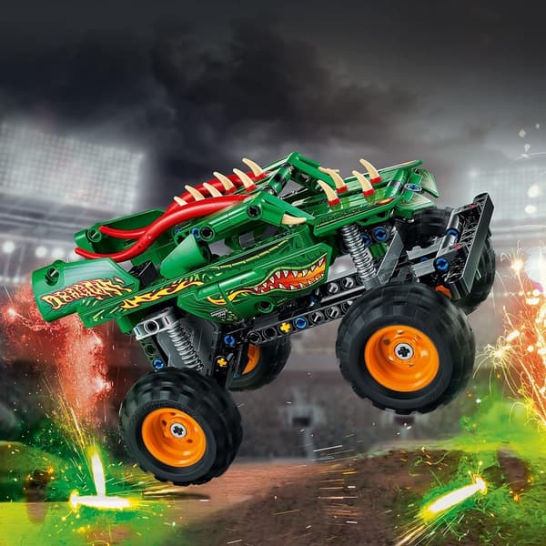 LEGO Technic 2-in-1 Monster Jam Dragon Truck for Kids