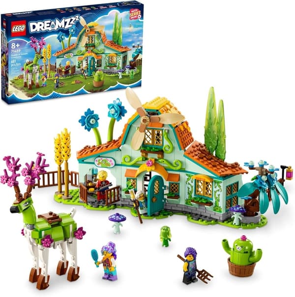 LEGO DREAMZzz Fantasy Animal Toy Set – Pegasus or Forest Guardian