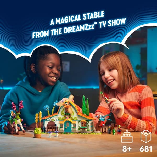 LEGO DREAMZzz Fantasy Animal Toy Set – Pegasus or Forest Guardian