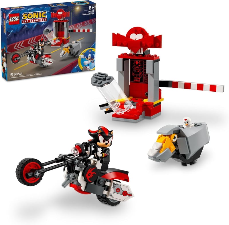 Sonic the Hedgehog Shadow Escape Building Set for Kids 8+