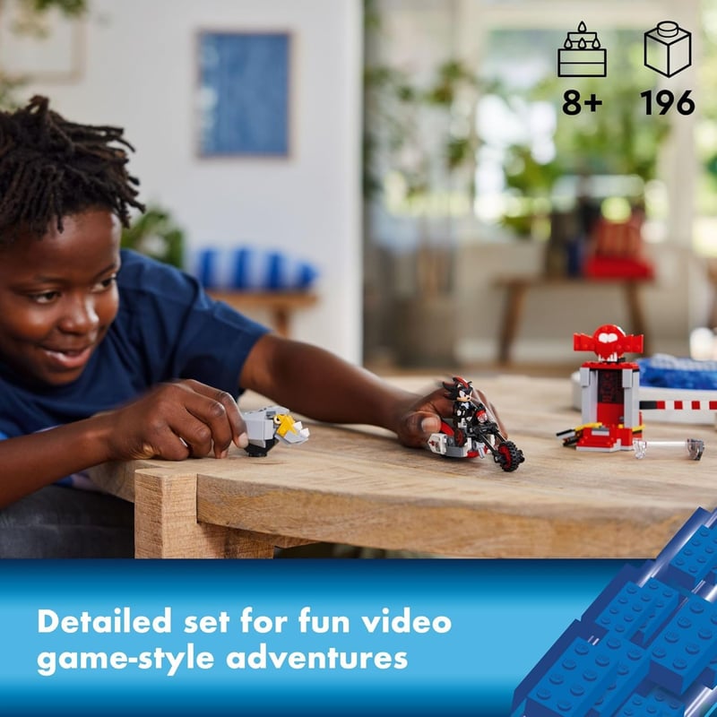 Sonic the Hedgehog Shadow Escape Building Set for Kids 8+