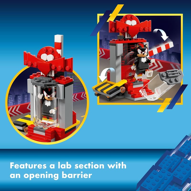 Sonic the Hedgehog Shadow Escape Building Set for Kids 8+