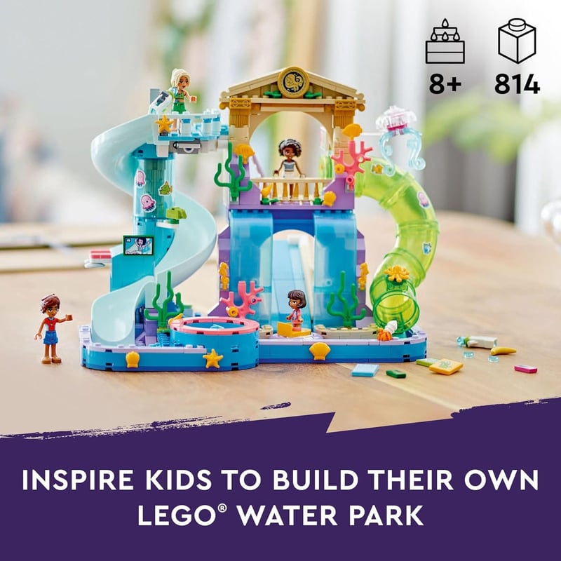 LEGO Friends Heartlake City Water Park Building Set for Ages 8+