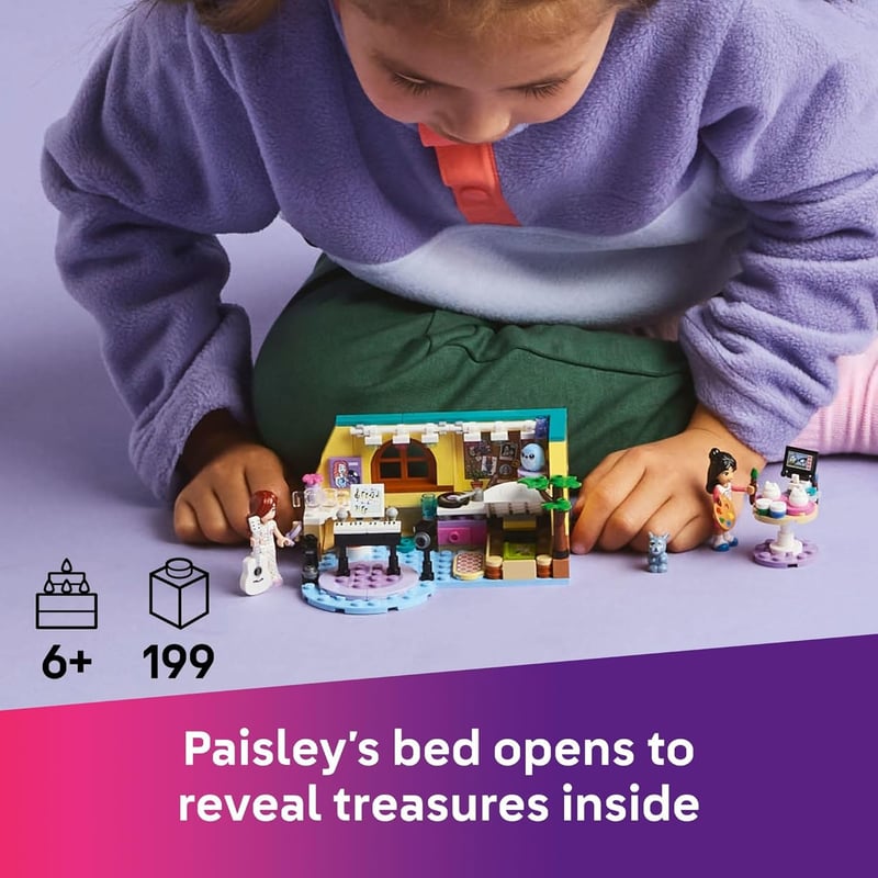 LEGO Friends Paisley's Room Building Set for Kids 6+