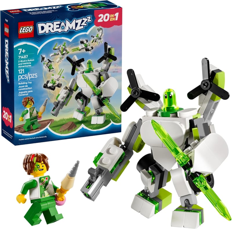 LEGO DREAMZzz Z-Blob's Robot Building Kit for Ages 7+