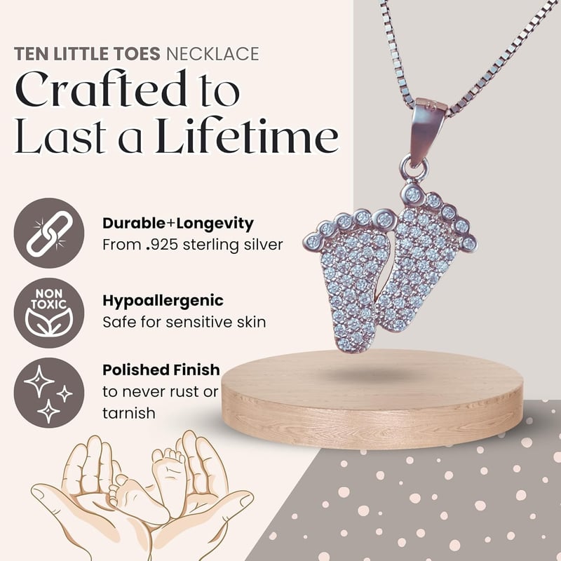 Pregnancy Push Present Jewelry Gift for New Moms