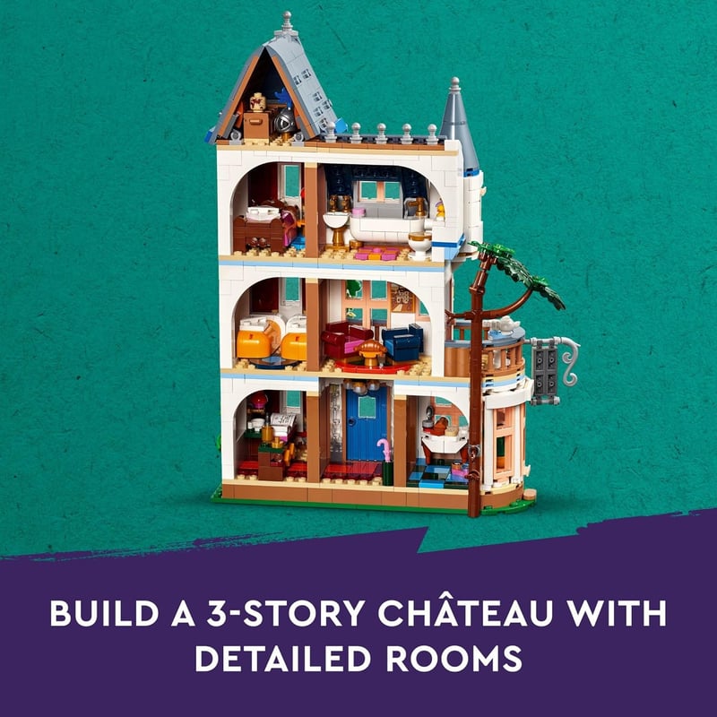 LEGO Friends Castle Bed and Breakfast Playset for Kids 12+