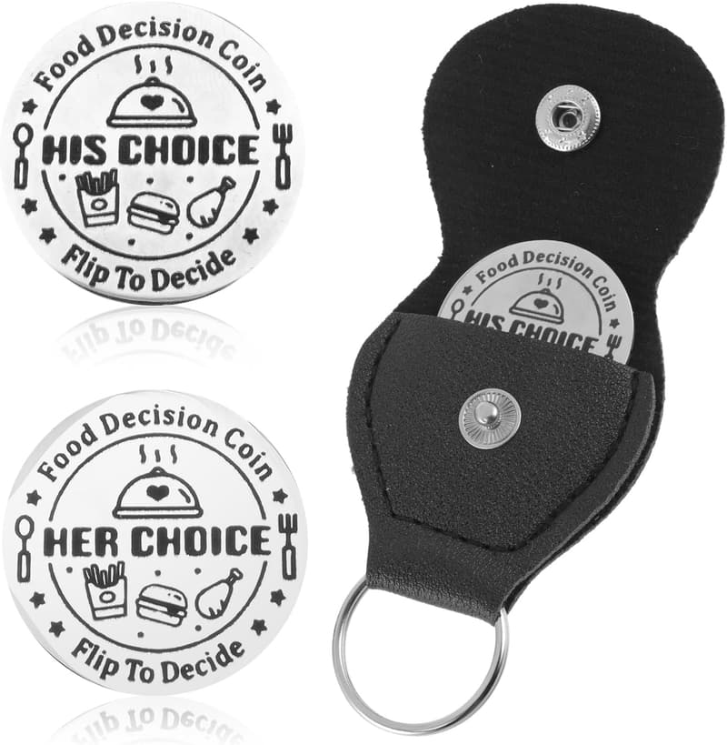 Date Night Dice - Double-Sided Food Decider Gift for Couples