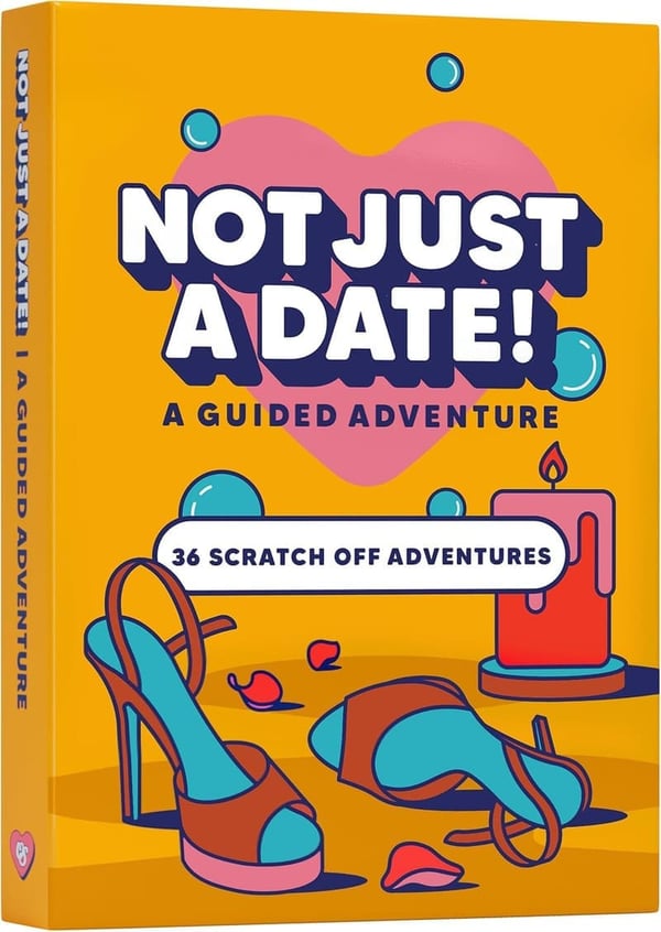 Anniversary Couples Card Game - 36 Fun Scratch-Off Date Ideas