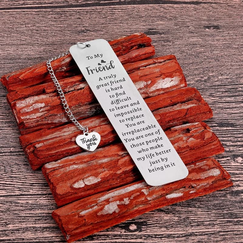 Friendship Bookmark Gift for Women - Sentimental Keepsake